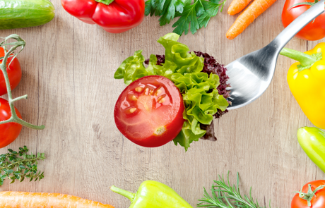 סלט ירקות בריאות salad